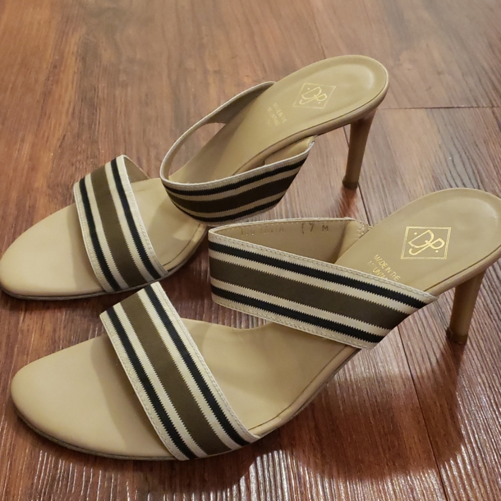 Donald J Pliner strappy mules